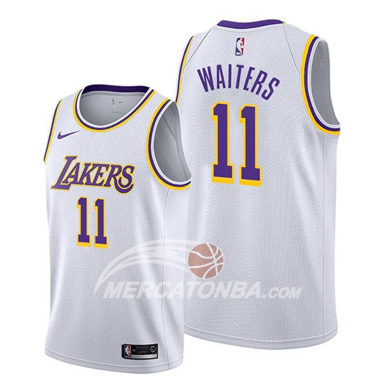 Maglia Los Angeles Lakers Dion Waiters Association 2020 Bianco